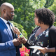 Tyson Beckford (left), Natasha Rothwell